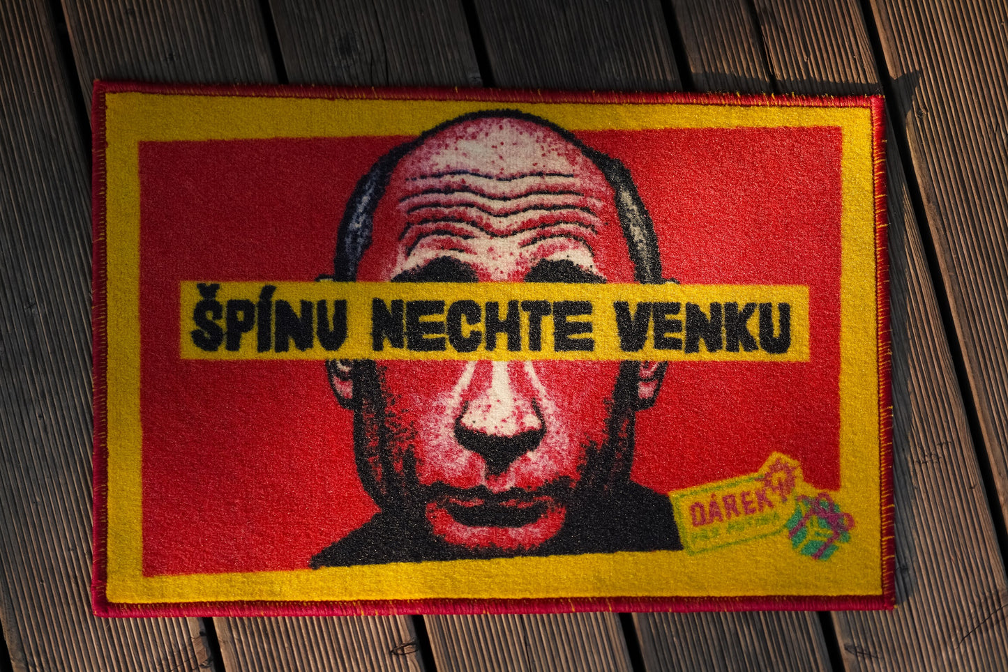 Rohožka s Vladimírem Putinem