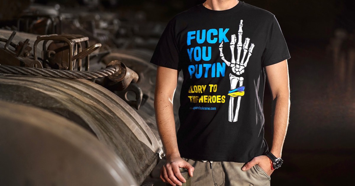 A gift for Putin - the official e-shop of the Endowment Fund for Ukraine
– Dárek pro Putina