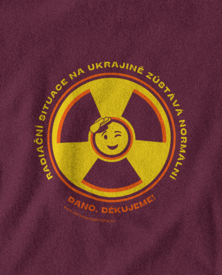 Dámské tričko Radiační situace