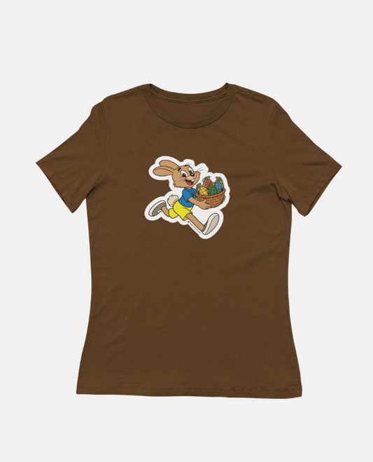 Women’s T-shirt Just You Wait (with a cart)