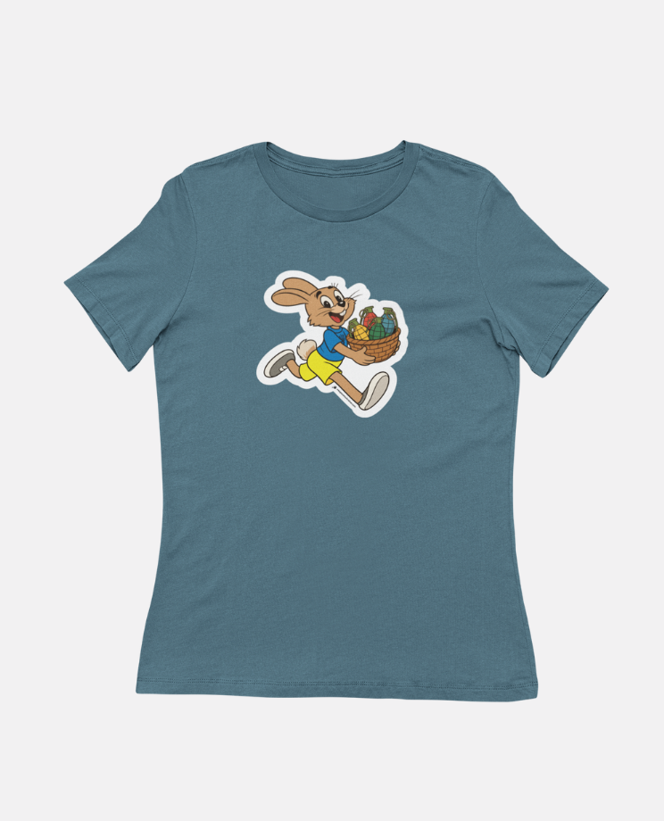 Women’s T-shirt Just You Wait (with a cart)