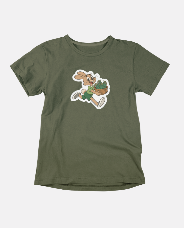 Tričko Jen počkej (s košíkem)