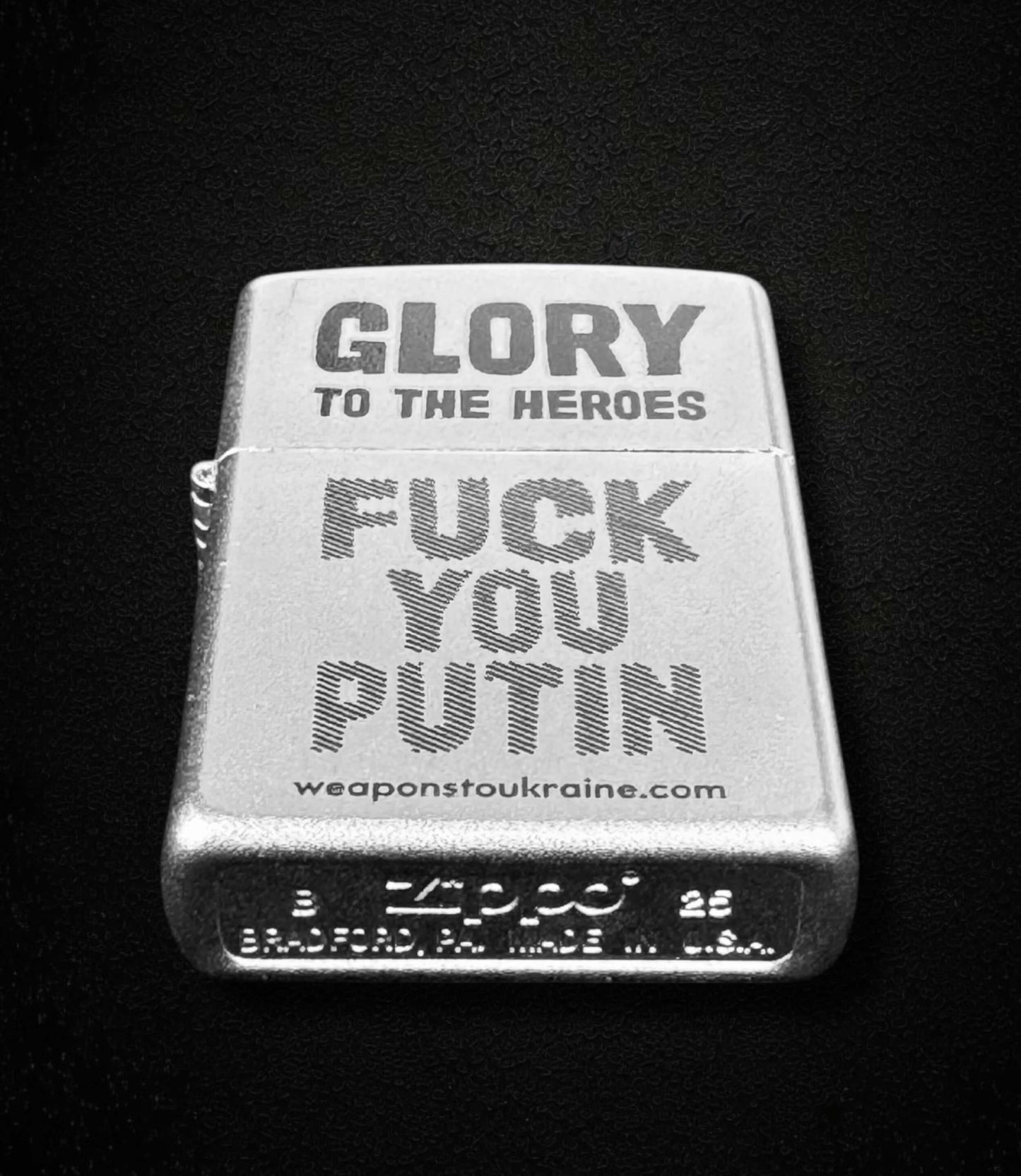 ZippoⓇ zapalovač Fuck You Putin