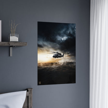 Poster Black Hawk landet