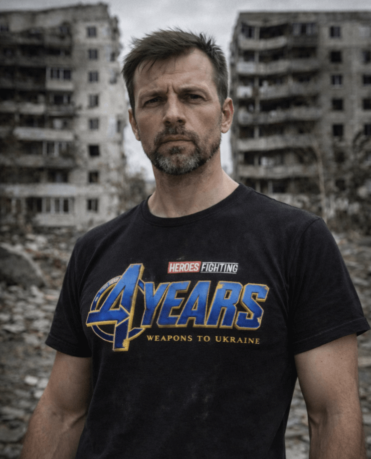 Tričko 4 roky hrdinství