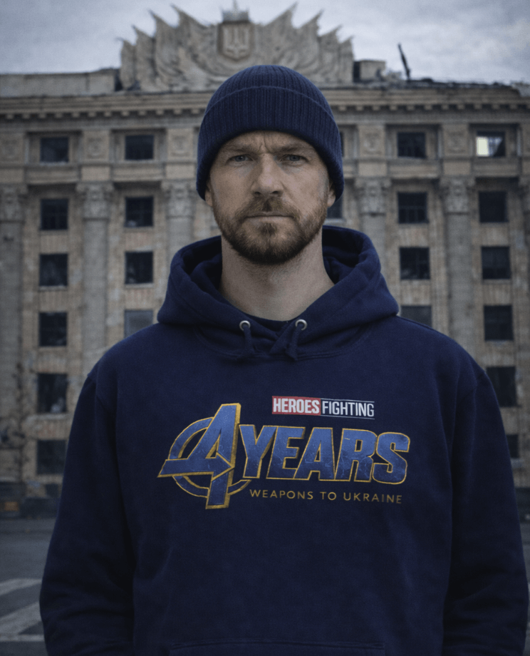 Mikina s kapucí 4 roky hrdinství