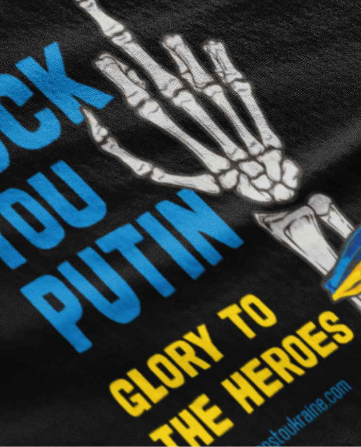 T-shirt Fuck You Putin