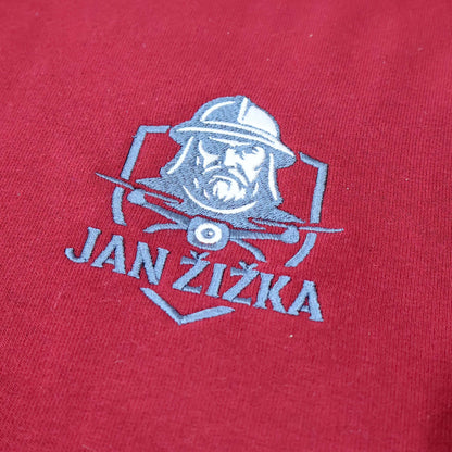 Mikina s kapucí s vyšivkou Jan Žižka