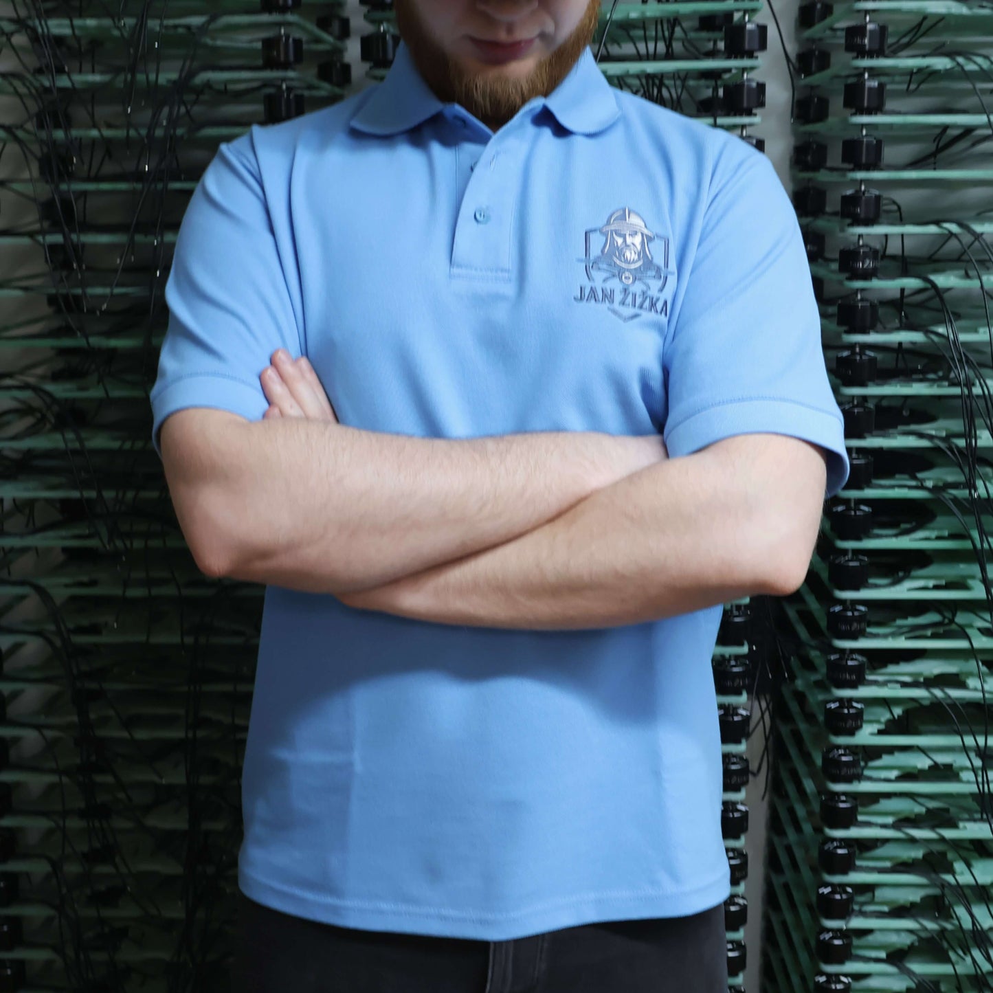 Polo tričko s vyšivkou Jan Žižka