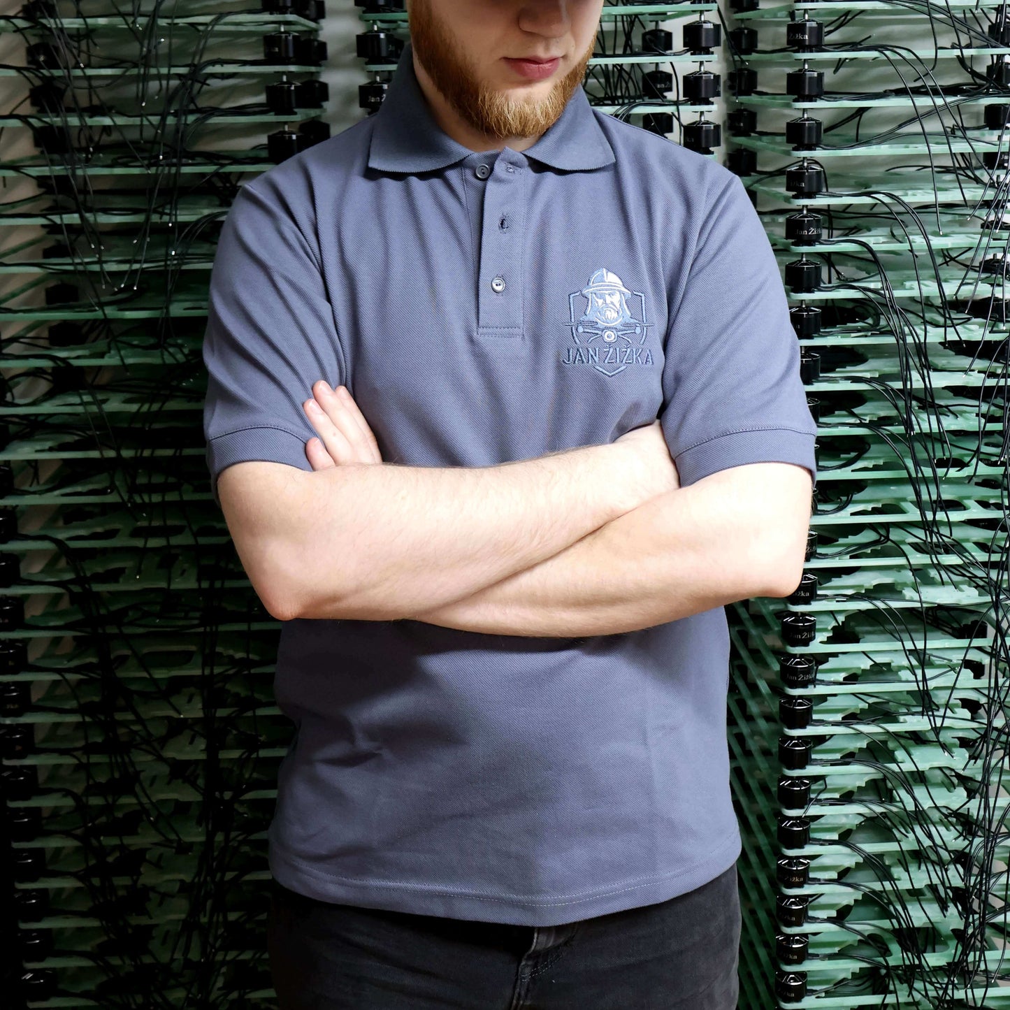 Polo tričko s vyšivkou Jan Žižka