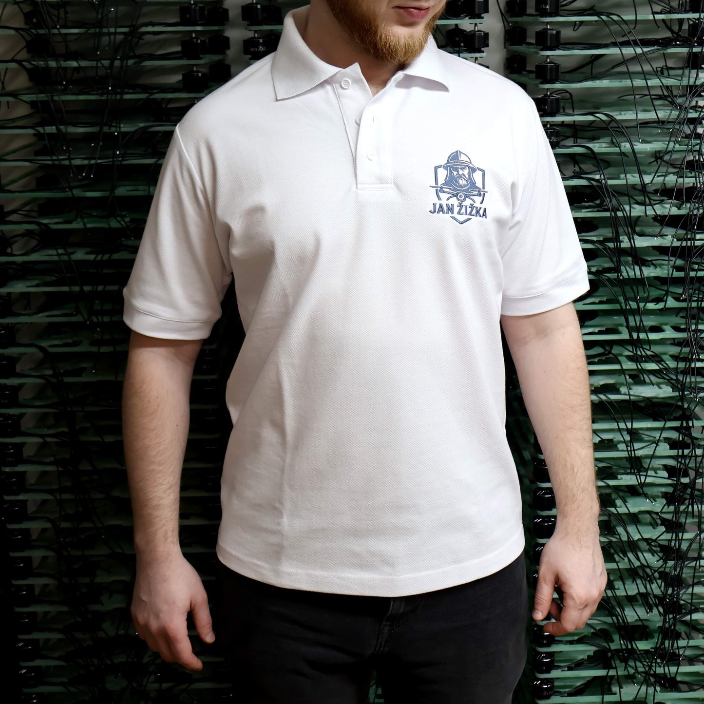 Polo tričko s vyšivkou Jan Žižka
