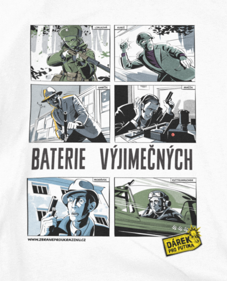 Dámské tričko Šest výjimečných