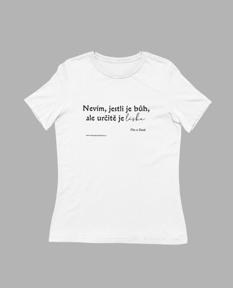 Dámské tričko Určitě je láska