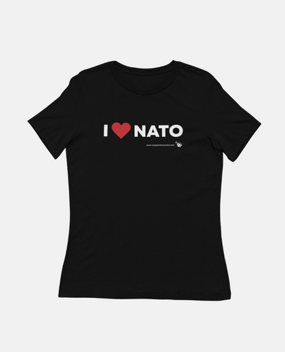 Women's t-shirt I LOVE NATO