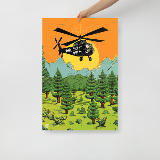 Poster Čestmir et la forêt