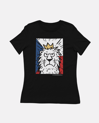 Dámské tričko Český lev