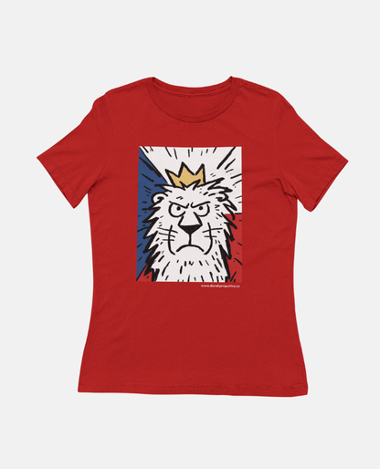 Dámské tričko Český lev