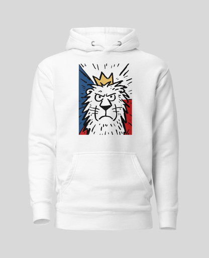 Mikina s kapucí Český lev