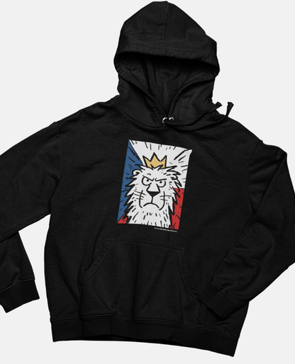 Mikina s kapucí Český lev