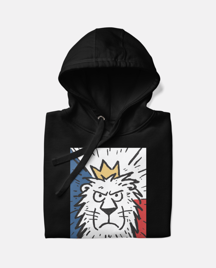 Mikina s kapucí Český lev