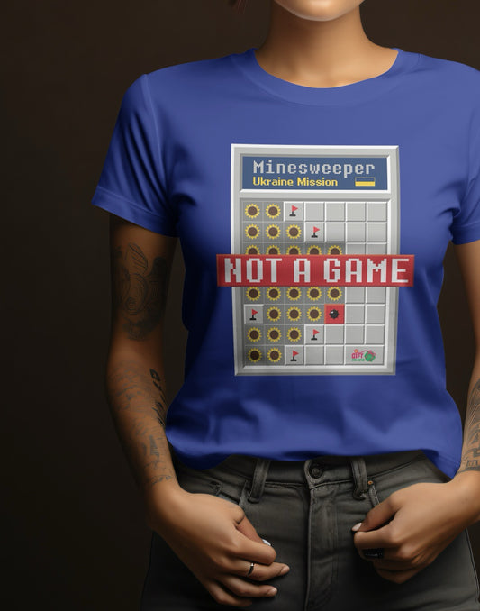 T-Shirt Femme Ce n'est pas un jeu