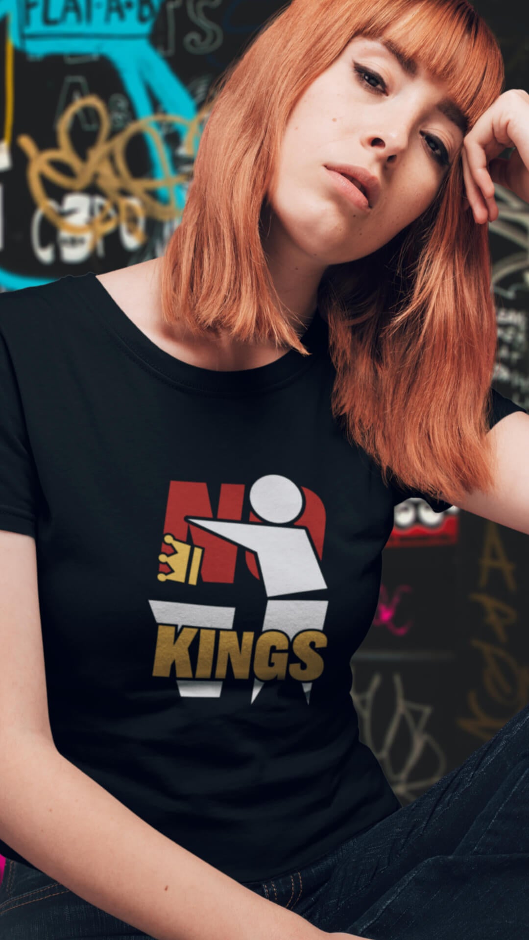T-shirt No Kings