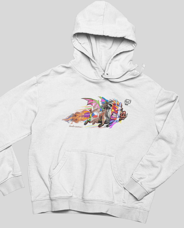 Mikina s kapucí Prasátko