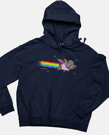 Mikina s kapucí Prasátko