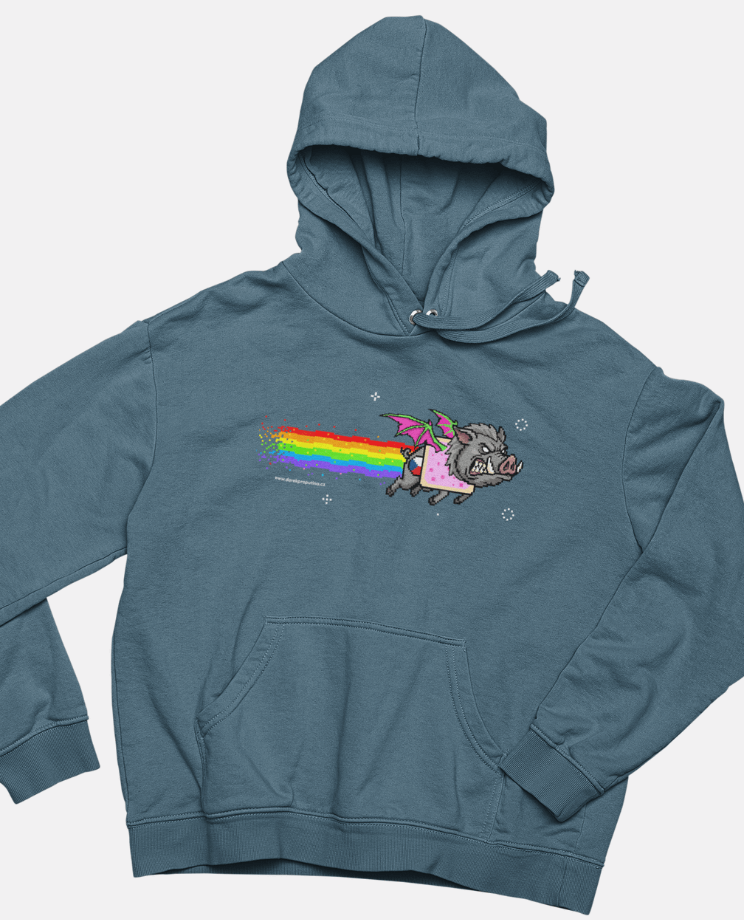 Mikina s kapucí Prasátko