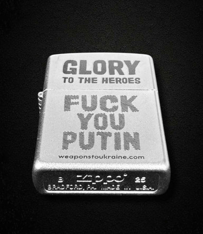 ZippoⓇ zapalovač Fuck You Putin
